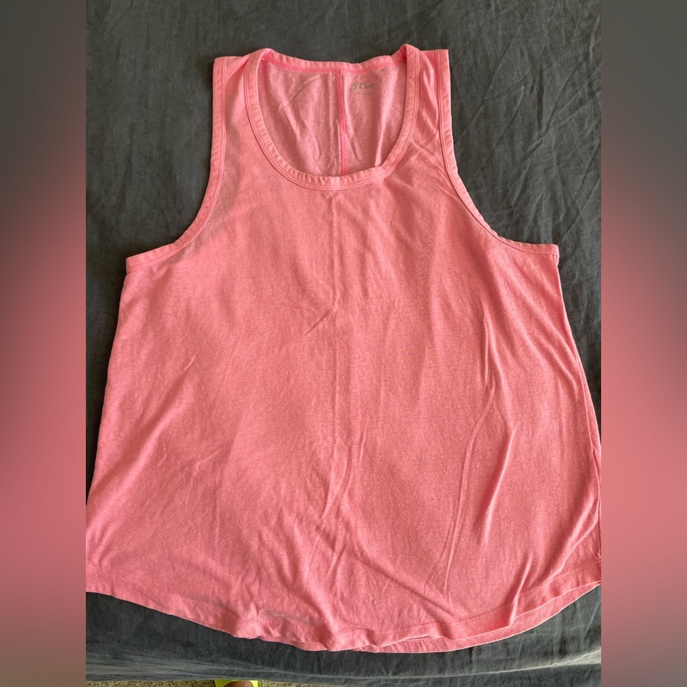 Jcrew pink tank